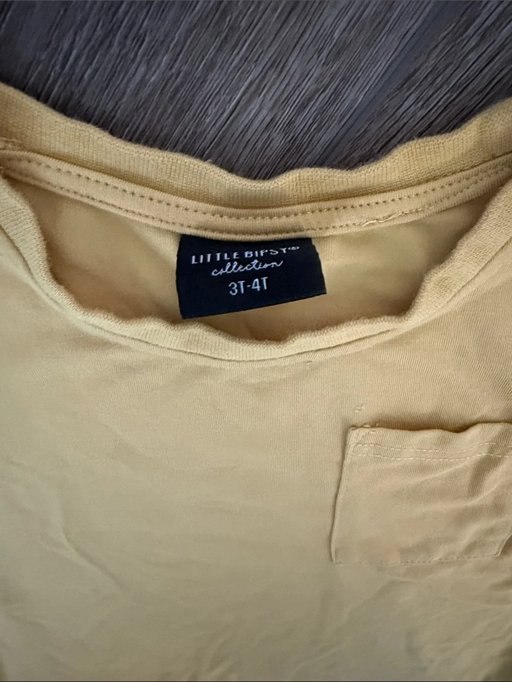 EUC Little Bipsy Pocket Tee